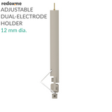Adjustable Dual-Electrode Holder, 12 mm dia.
