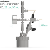 High-Pressure EC, 25 bar, 50 mL - High-Pressure Single-Compartment Electrochemical Cell