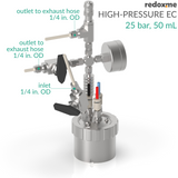 High-Pressure EC, 25 bar, 50 mL - High-Pressure Single-Compartment Electrochemical Cell