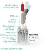PTFE BEC 50 mL - PTFE Basic Electrochemical Cell