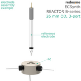 Electrosynthesis Reactor B-series, 26 mm OD, 3-port