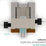 Flow Cell Attachment for SPE holder
