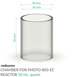 Chambers for Photo-Bio-EC Reactor - 50 mL