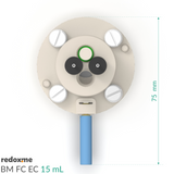 BM FC EC 15mL - Bottom Mount Front Contact Electrochemical Cell, 15mL