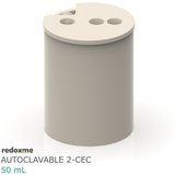 Autoclavable 2-CEC 50 mL - Autoclavable Two-compartment Electrochemical Cell