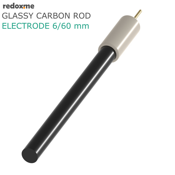 Glassy (Vitreous) Carbon rod electrode - GCR 6/60 mm