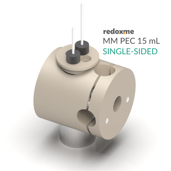 MM PEC 15 mL single-sided - Magnetic Mount Photo-electrochemical Cell