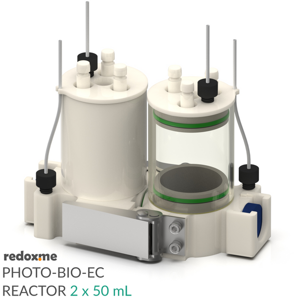 Photo-Bio-EC Reactor - Photo-bioelectrochemical reactor 2 x 50 mL