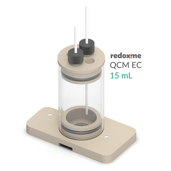 QCM electrochemical cell