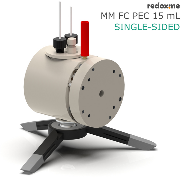 MM FC PEC 15 mL single-sided - Magnetic Mount Front Contact Photo-electrochemical Cell