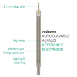 Autoclavable Silver / Silver Chloride Reference Electrode - Autoclavable Ag/AgCl