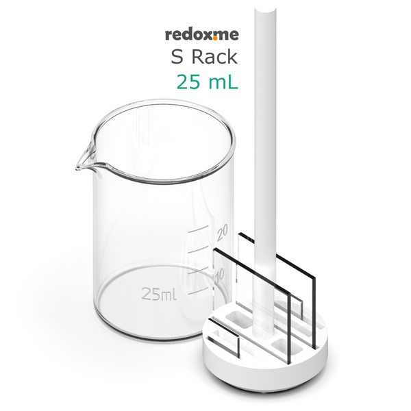 S Rack 25 mL - Substrate Rack for 25 mL beaker