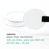 Quartz Fiber Membrane 25 mm dia. (pack of 10)