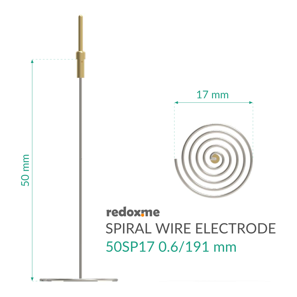 Spiral Wire Electrode - 50SP17 0.6/191 mm | affordable research