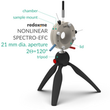 Nonlinear Spectro-EFC, 21 mm dia. aperture, 2Theta=120 degrees - Screw Mount Nonlinear Spectro-Electrochemical Flow Cell