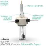 Electrosynthesis Reactor C-series, 20 mm OD, 3-port