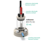 BM FC EC 15mL - Bottom Mount Front Contact Electrochemical Cell, 15mL
