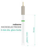 Microelectrode - 6 mm dia. glass body