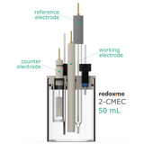 2-CMEC 50 mL - Two-compartment Multiport Electrochemical Cell
