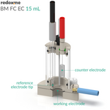 BM FC EC 15mL - Bottom Mount Front Contact Electrochemical Cell, 15mL