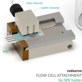 Flow Cell Attachment for SPE holder