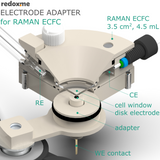 Electrode Adapter for Raman ECFC