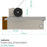 Flow Cell Attachment for SPE holder