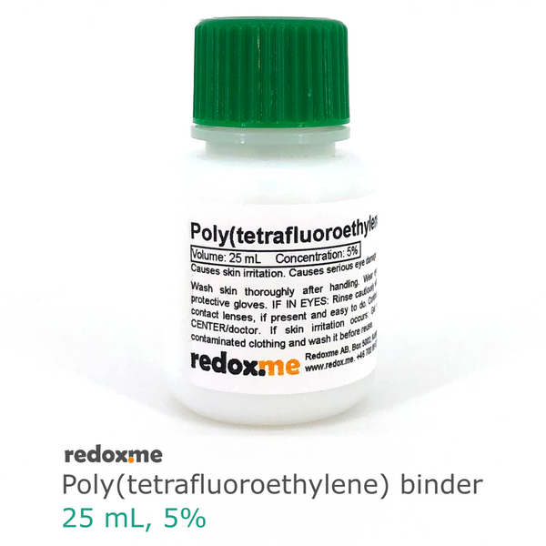 Poly(tetrafluoroethylene) binder (PTFE) - 25 mL