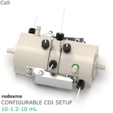 Configurable CDI Setup 10-1.2-10 mL - Configurable Capacitive Deionization Setup