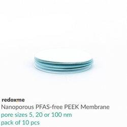 Nanoporous PFAS-free PEEK Membrane (pack of 10)