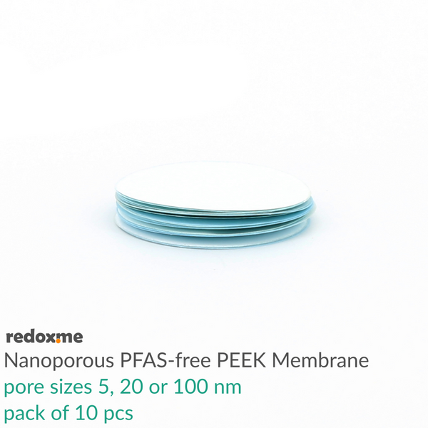 Nanoporous PFAS-free PEEK Membrane (pack of 10)