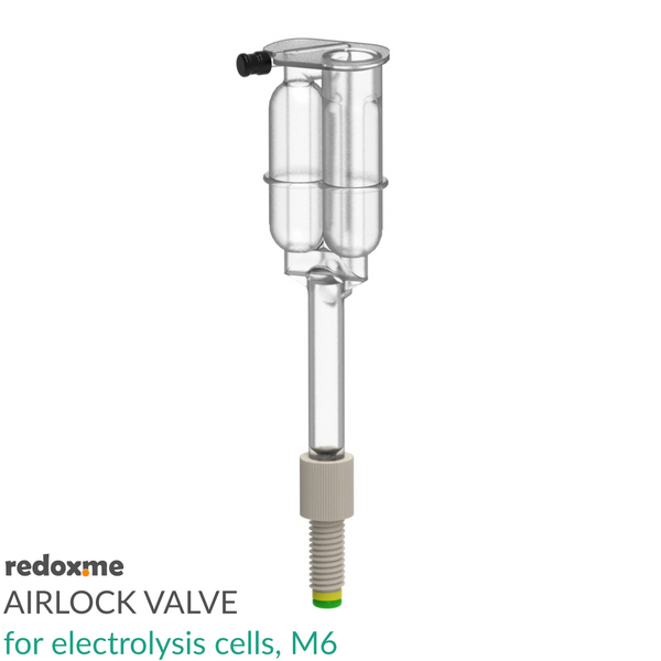 Airlock valve for electrolysis cells - M6