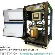 Batch Electrochemical Water Treatment Test Station