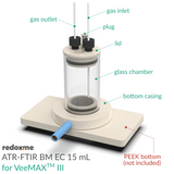 ATR-FTIR BM EC 15 mL for VeeMAXTM III - Attenuated Total Reflectance Electrochemical Cell