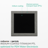 Iridium-Coated Titanium PTL – Optimized for PEM Water Electrolysis