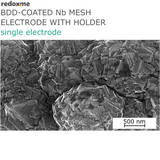 Boron-Doped Diamond Coated Niobium Mesh Electrode with Holder