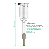 Airlock valve for electrolysis cells - M6