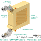 NREL High-Pressure LTE Cell - NREL High-Pressure Low-Temperature Electrolysis Cell