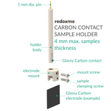 Carbon Contact Sample Holder - 4 mm max. sample thickness