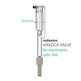 Airlock valve for electrolysis cells - M6