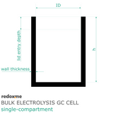 Bulk Electrolysis GC Cell