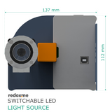 Switchable LED light source