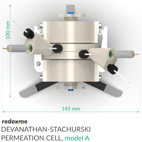 Devanathan-Stachurski Permeation Cell, model A | affordable research ...