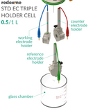Standard Electrochemical Triple Holder Cell