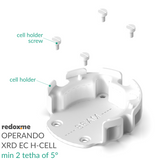 Operando XRD EC H-Cell, min 2θ of 5°