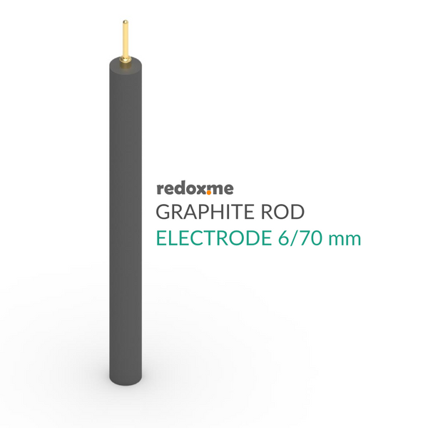 Graphite rod electrode - GR 6/70 mm