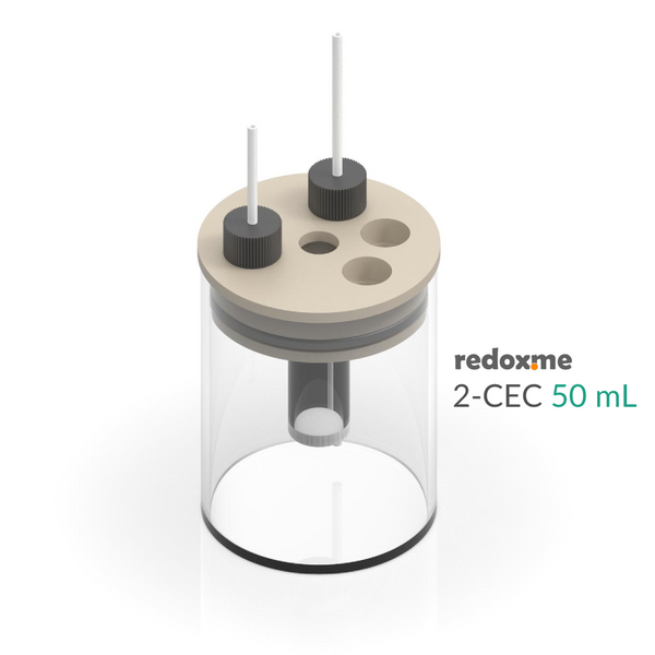 2-CEC 50 mL - Two-compartment Electrochemical Cell