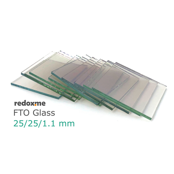 FTO Glass 25/25/1.1 mm – pack of 10
