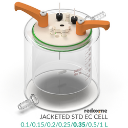 Jacketed Standard Electrochemical Cell