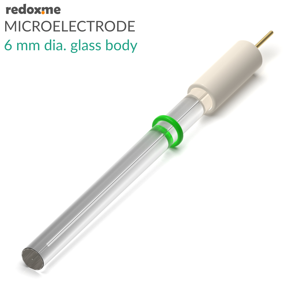 Microelectrode - 6 mm dia. glass body | affordable research equipment